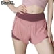 thumbnail image 2 of Women's Workout Shorts With Pockets High Waisted Gym Yoga Running Shorts With Liner, 2 of 5