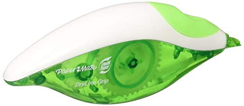 Paper Mate 660415 Liquid Paper DryLine Grip Correction Tape Dispenser, Pack of 1
