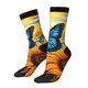 thumbnail image 1 of Fotbe Colorful Cloud Butterfly Sunflower Calcetas Largas con Estampado para Hombre y Mujer – Calcetas de Compresión Transpirables y Elásticas, Viajar y Uso Diario Talla 5-11, 1 of 6