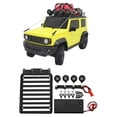 thumbnail image 4 of Portaequipajes RC Para Jimny 4x4 1/24, Piezas De Repuesto Para Coches De Orugas Con Control Remoto Con Faros Sunnimix Equipaje portaequipajes RC, 4 of 8