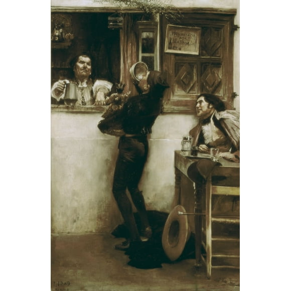 Garcia Ramosjos�� (1852-1912). Hasta Verte Cristo M�_o. �_lt. Tercio S.Xix. Oil On Canvas. Spain. Sevilla. Fine Arts Museum. � Aisa/Everett Collection (46688) Poster Print (24 x 36)