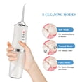 thumbnail image 2 of 4 In 1 Water Flosser For Teeth, Cordless Water Flossers Oral Irrigator With DIY Mode 4 Jet Tips, Tooth Flosser, Portable And Rechargeable For Home Travel, For Men And Women Daily Teeth Care, Ideal For, 2 of 5