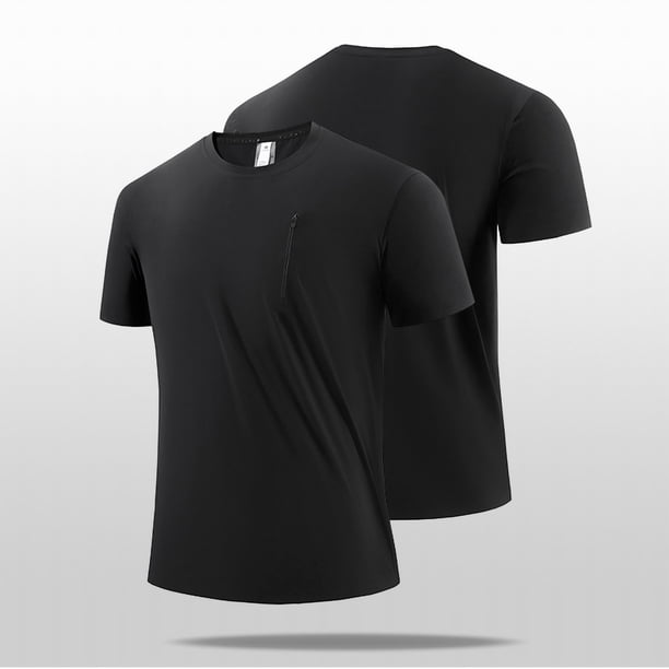 Ceisia Men's Relaxed Fit Ice Silk Athletic T-Shirts, Breathable Quick-Drying Seamless Summer Tops (Multi-Color Options) Gifts