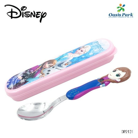 Set De 2 Couverts La Reine Des Neiges - Cuillère Et Fourchette Enfant +3 Ans - Violet