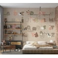 thumbnail image 4 of Kids Wallpaper Wall Mural - Beige Alphabet, 4 of 5