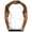 Brown, variant on Big and Tall Shirts for Men Fashion Casual Color Matching Round Neck Short Sleeved T Shirt Large Tall Mens Shirts Soft T Shirt Pack for Men Plain Large Mens Medium 3XL