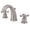 Brushed Nickel, variant on Kingston Brass GKB985AX Widespread Bathroom Faucet, Oil Rubbed Bronze