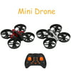 Indoor and Outdoor Wireless and Rechargeable Mini Drone With 3D Flip Headless RC Nano Radio Control Quadcopter Plane Stunt Toy for Kids Beginners