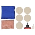 thumbnail image 1 of Kit de polissage en poudre d'oxyde de cérium pour pare-brise de voiture, 100 g, anti-rayures, tampons de polissage pour roues, 1 of 4