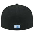 thumbnail image 4 of Men's New Era Black Atlanta Braves Tonal Koi 59FIFTY Fitted Hat, 4 of 6