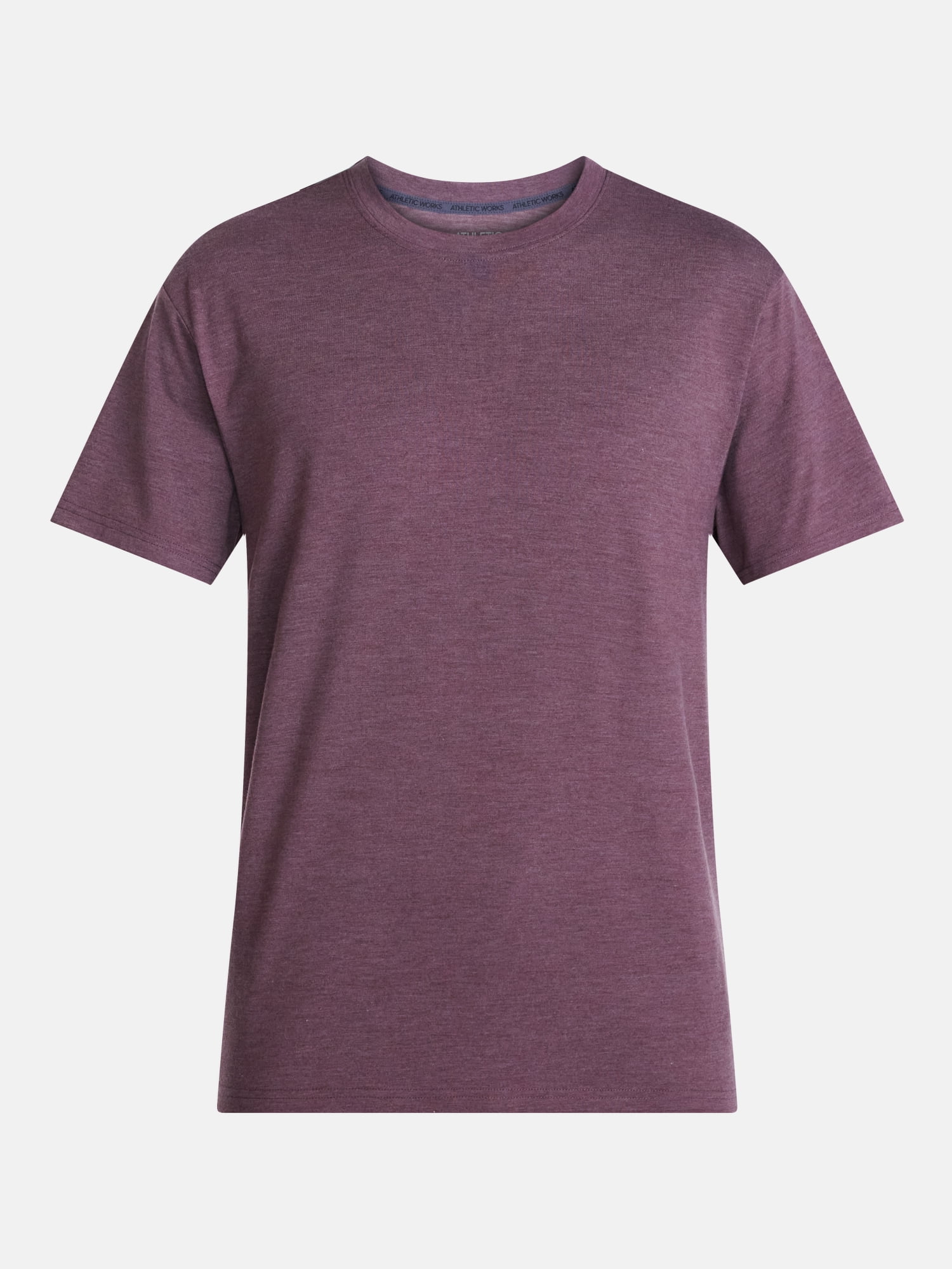 Athletic Works' Men's and Big Men's Tri Blend Tee with Short Sleeves, Sizes S-4XLT