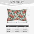 thumbnail image 3 of Fotbe Rose Flowers Pillow Cases - Envelope Closure - Luxury, Extra Soft, Cooling Pillow Covers - Wrinkle, Fade, Stain Resistant-16"x24", 3 of 8