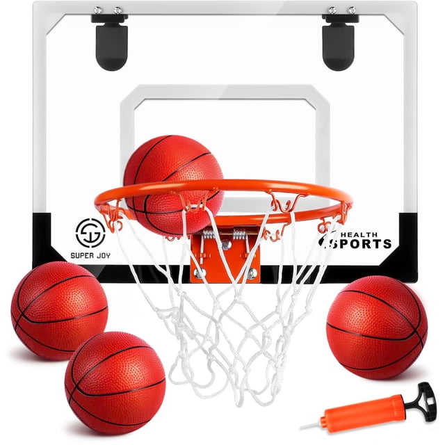 Minicanasta de baloncesto SUPER JOY Pro Indoor para colocar sobre la puerta