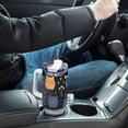 thumbnail image 7 of Rats Mouse Flowers Leaves Black 40 oz Tumbler with Handle Insulated&nbsp;Travel Mug&nbsp;Lid Straw Leak Proof Steel Vacuum Water Bottles Glasses Fits in Car Cup Holder, 7 of 7