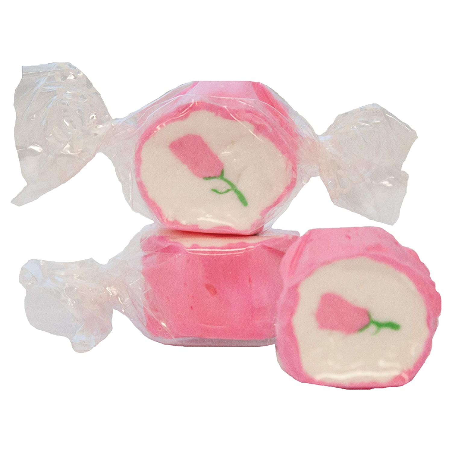 Taffy Town Taffy Roses (Cherry) Salt Water Taffy, 5 lb