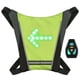 thumbnail image 1 of Clip de mochila Paquete de bicicleta con señal de giro LED, mochila reflectante recargable por USB, clip de sujeción con control remoto, mochila LED con indicador de dirección, bolsa de luz de segurid Maboto  Clip de mochila, 1 of 7
