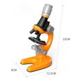 thumbnail image 3 of Estudiante Microscopio Ciencia Juguete Niños Escuela Naranja, 3 of 4