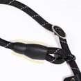 thumbnail image 5 of 1 Medium or Large Dog Harness Nylon Golden Retriever Strong Pull- Strong Nylon P Chain Training Leash for Medium & Large Dogs|Anti-Pull Design with Comfort Handle, Durable Metal Chain(Black), 5 of 6