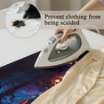 thumbnail image 5 of ZIATUBLES Ironing Mat Pad Foldable Ironing Blanket, Portable Ironing Board Alternative Cover for Travel Easy to Store, Halloween Deocr with Ghost Pumpkin Haunted House Print, 31.5" x 19.6", 5 of 7