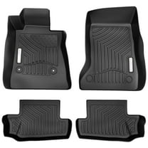 RVNI 3D Front and Rear 4 pieces Floor Mats for 2016-2023 Chevrolet Camaro, All-Weather Protection