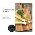 thumbnail image 2 of Cole & Mason Barkway Chopping & Serving Board with Handle Acacia Wood 16" x 8", 2 of 7