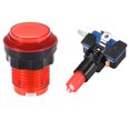 thumbnail image 2 of Botón de empuje para juegos 33.5mm redondo interruptor iluminado LED 12V con microswitch 5 colores 10pcs, 2 of 5