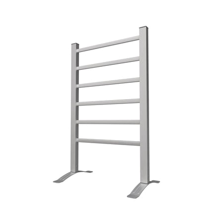 Electric Heated Towel Rack for Bathroom, Wall Mounted Towel Warmer, 6 Stainless Steel Bars Drying Rack
