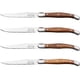 thumbnail image 1 of Cuchillos para Carne Laguiole LaguioleWoodLight 4pzas 23 cm Madera Café Claro Acero Inoxidable Cuchillo para carne., 1 of 4
