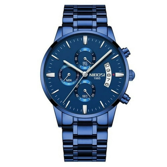 Nibosi Relogio Masculino Men Watches Luxury Famous Top Brand Men's Fashion Casual Dress Watch Military Quartz Wristwatches Saat - Quartz Wristwatches