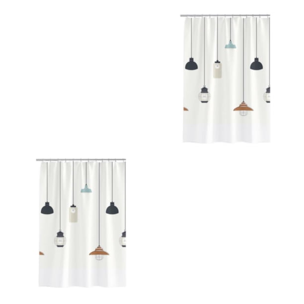 Toystoory La cortina de ducha con patrón geométrico transforma el baño en un elegante Type3 NO3