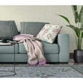 thumbnail image 5 of Amrita Sen Broadcloth Off White Sky Blue Zippered Pillow CAPL304BrCDSZP16x16, 5 of 5