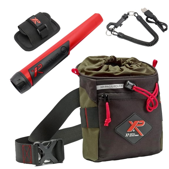 XP MI-6 Waterproof Pinpointer Metal Detector with XP Pouch