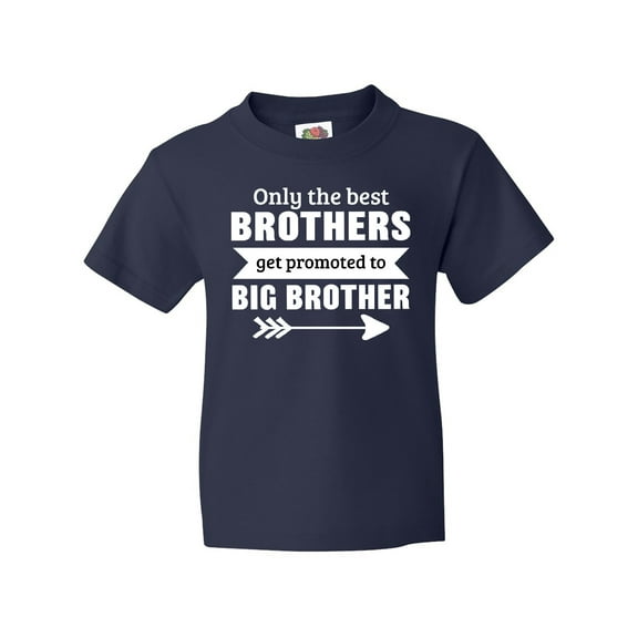 Inktastic Only the Best Brothers Get Promoted to Big Brother Youth T-Shirt