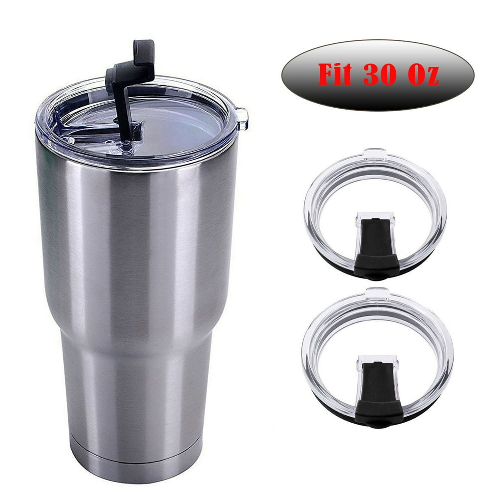 EEEKit Spill Proof Lid for YETI Rambler 30 Oz Tumbler 2Pcs, Splash