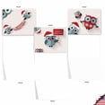 thumbnail image 3 of 10 Merry Christmas Note Cards Assorted (4 x 5.12 Inch) - HAPPY OWLIDAYS M3947, 3 of 6