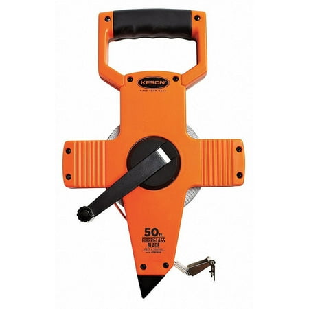 UPC: 0052837001408 | Keson Long Tape Measure 1/2 In x 50 ft Pumpkin OTR-10-50