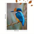 thumbnail image 3 of Kingfisher Bird Canvas Wall Art，Multi Room Decor for Home Bathroom Kitchen, 3 of 8