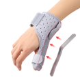 thumbnail image 4 of PENGXIANG Stabilisateur d'Attelle de Pouce avec Support de Poignet Corset Réglable Carpien (Gris), 4 of 8