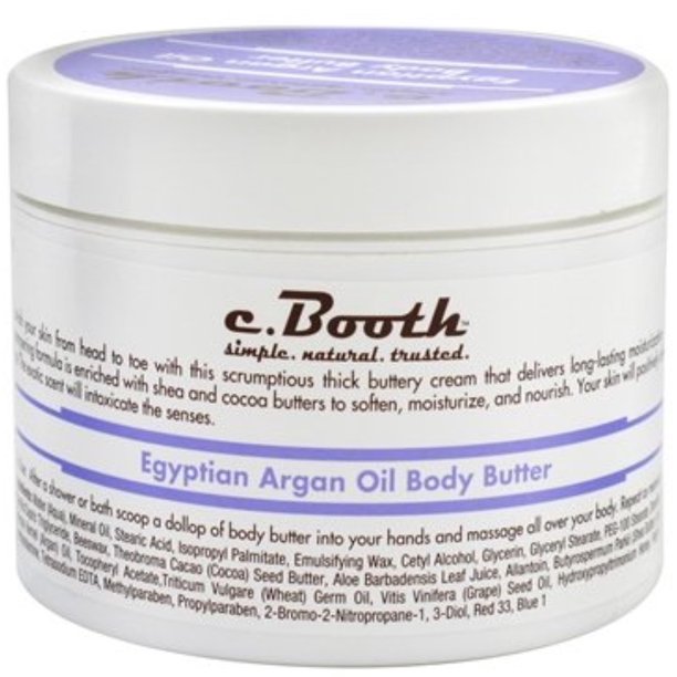 c. Booth Egyptian Argan Oil Body Butter 8 oz