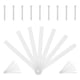 thumbnail image 5 of Kit de 12 piezas de abanico plegable para hacer uno mismo, varillas de abanico de mano, marco de plástico plegable para hacer abanicos de mano, accesorios para manualidades., 5 of 7