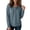 A-Gray, variant on Tops for Women Long Sleeve Waffle Knit Henley Shirts, Casual Button Down Crew Neck Loose Fit Tops