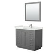 thumbnail image 5 of Wyndham Collection Wcf292942s-Qtz-Unsm34 Miranda 42" Free Standing Single Basin Vanity Set, 5 of 7