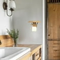 thumbnail image 3 of Antler Toilet Paper Holder / Cell Phone Rest Stand Western Cabin Lodge Decor, 3 of 4