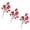 Red, variant on Sktrjpolfis Independence Day Artificial Flower Stems, Red White Blue, 49cm, 3-Pack, Patriotic Home Decor for Table Vase