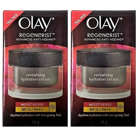 Regenerist Anti Aging Revitalising Hydration Cream, SPF 15, .50 oz (2 Pack)