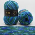 thumbnail image 3 of Opolski 7 Strands Gradient Color Cotton Crochet Knitting Sweater Scarf Hat Woolen Yarn, 3 of 9