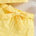 thumbnail image 4 of UAYOTSE Baby Girls Clothes Toddler Outfit 9 12 18 24 Months Kids Short Summer Tops Floral Shorts Clothes Set,Sizes 12-18 Months, 4 of 7
