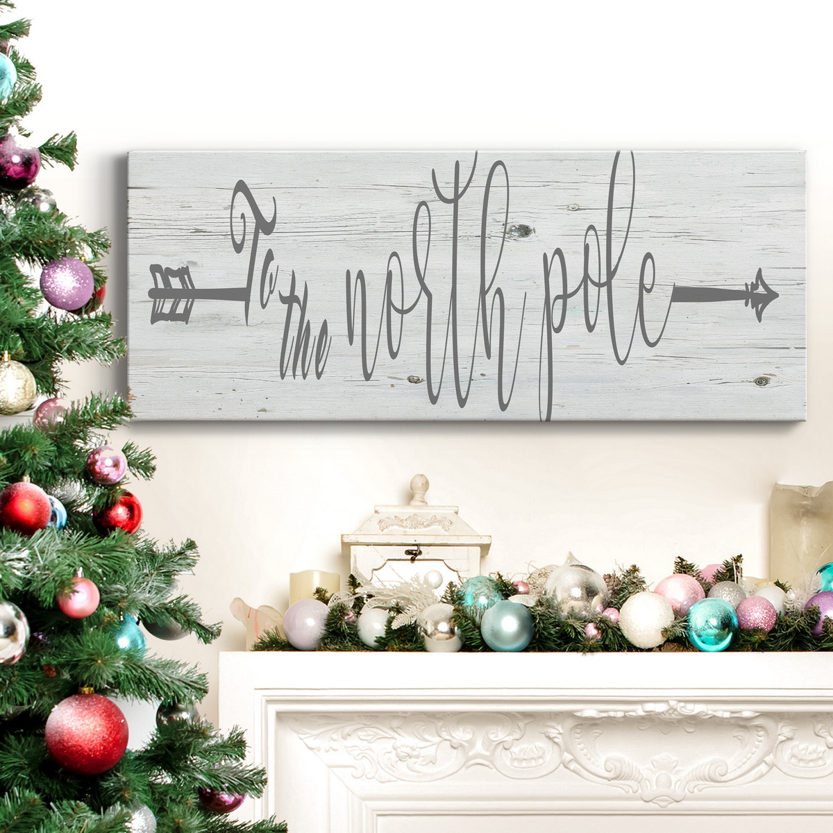 To The North Pole Premium Gallery Wrapped Canvas - Ready to Hang