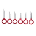 thumbnail image 3 of 38-Piece Red Plastic Car Interior & Audio Removal Kit - Includes Trim Tools, Clip Pullers, Stereo Extractors, Terminal Pin Removers, Sticker Scraper, Precision Picks & Hooks, U-Shaped Tools with, 3 of 6