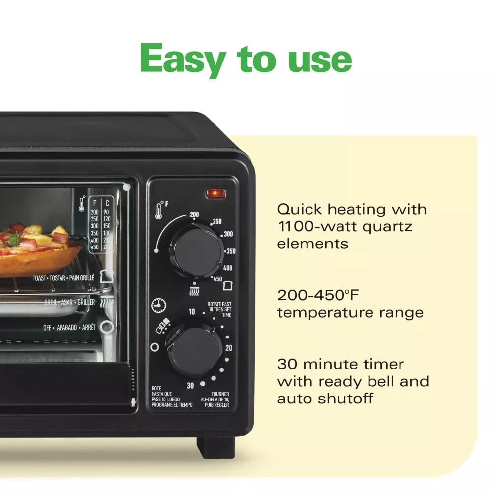 4 Slice Toaster Oven